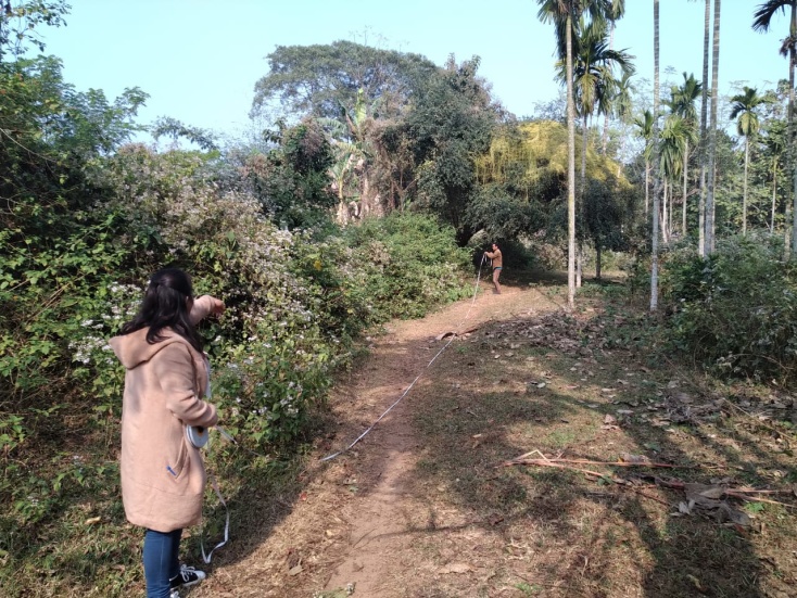 D:\BABURAMBILL\5. Site Inspection at Darong Adu and Baburambil on the 11th Jan 2020\Site measurement for Community Nursery at Baburambill on 11th Jan 2020.jpeg